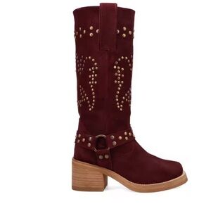 $178 Retail - GIFTABLE Dingo Studded Troubadour Boots – Women’s Size 10 (NWT)